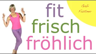 🌷22 min.fit, frisch und fröhlich mit Bewegung | ohne Geräte, im Stehen