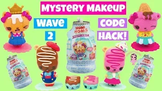 Num Noms Mystery Makeup Wave 2 Unboxing Complete Set Code Hacks Full Box Kids Surprise Toys