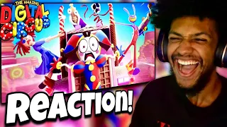 THE AMAZING DIGITAL CIRCUS - Ep 2: Candy Carrier Chaos! Reaction