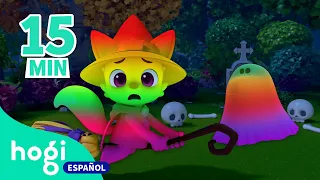 ¡Apareció un fantasma! Aprende Colores con el Brujo Pinkfong | Halloween | +15Min | Hogi en español