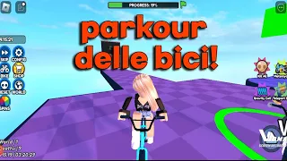 "Pedala all'Infinito: Esplora il Parkour in Bicicletta su ROBLOX Italia!"