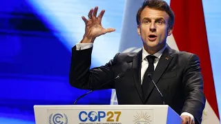 COP27: Макрон призвал не забывать о борьбе с изменением климата…