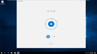 Windows 10 - How To Use Free Voice Recorder For Audio Recordings