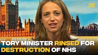 Health Minister hammered over Tory decimation of NHS on the morning round