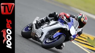 2015 Yamaha YZF-R1/R1M | Review | Track Test | Onboard Action