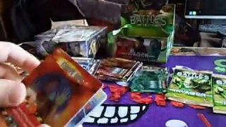 Doctor Who Battles in Time Invader Booster Box opening part 2