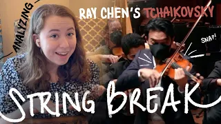 What Happened in Ray Chen's Tchaikovsky String Break