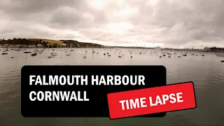 Falmouth Harbour - Boats, Ferries, SUP Paddleboarding | Cornwall | Time Lapse