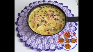 VERY TASTY Salmon in Creamy Sauce with Spinach and Cherry Tomatoes