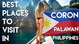 BEST Places to visit in CORON PALAWAN - Philippines Travel Vlog Ep 3