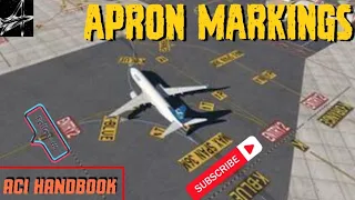 Apron Markings - ACI Apron Markings & Signs Handbook
