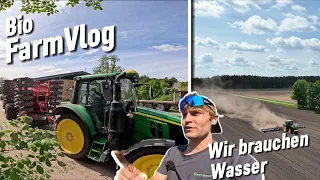 Der kleine arbeitet wie ein großer! Soja Striegeln - Drillmaschine präparieren & mehr / Vlog 90 (1)