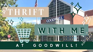 Thrift with Me at Goodwill + Thrift Haul for Reselling on Poshmark