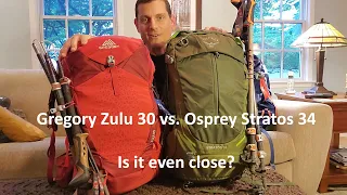 Osprey Stratos 34 vs Gregory Zulu 30 - Is It Even Close?