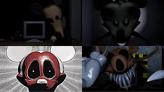 Five Nights At Treasure Island : Blue Oddities - All Jumpscares (Dump)