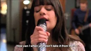 Glee - Go Your Own Way (Lyrics On Screen) HD