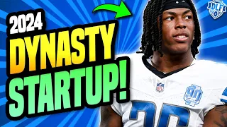 2024 Dynasty Startup Mock Draft (SF) | Dynasty Fantasy Football