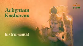 Achyutam Keshavam Instrumental | 2023 | Non stop | Meditation  | Parth Pithadiya