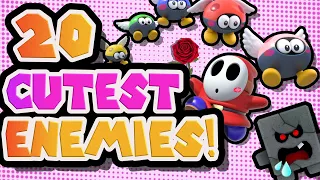 Top 20 CUTEST Super Mario Enemies!