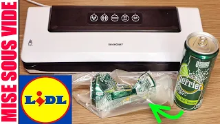 appareil de mise sous vide LIDL SILVERCREST SV 125 B2 KAT 125w Vacuum Sealer Vakuumierer