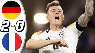 France vs Germany 0-2 || All Goals & Extended Highlights || nternational Friendly 2024