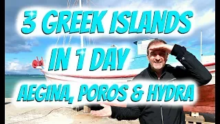 Aegina, Poros & Hydra | 3 Greek Islands in 1 Day Cruise