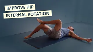 Supine Hip IR Level I ERE (Improve Hip Internal Rotation)
