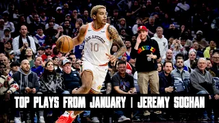 Top Plays from January - Jeremy Sochan | San Antonio Spurs 23-24 Season