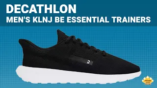 Decathlon Men's KLNJ BE Essential Trainers Black Overview 👟