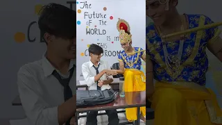 Jai Siri Krishna 🙏❤️ || Harsh Patel || #janmashtami  #school  #shorts  #trending #viral  #sad