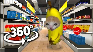 Banana Cat 360° - Supermarket | VR/360° Experience