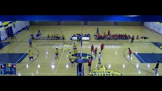 Allen vs. JV Easton Varsity Mens' Volleyball