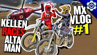 Racing OLD TIMERS at Cahuilla (MX VLOG #1)