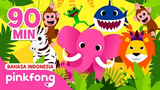 Kumpulan Lagu Binatang, Baby Shark dan lain-lain | Lagu Anak | Pinkfong Indonesia