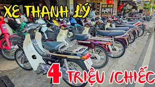 ÔNG TRÙM SÀI GÒN THANH LÝ DREAM THÁI CUP 86 CITI SUPER WAVE ANPHA CD WAVE 4 TRIỆU XE MÁY GIÁ RẺ