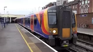 Southwest Trains Class 450 Departing Woking (09/3/16)