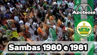 Imperatriz 1980 e 1981 - Bateria - Apresentação no Salgueiro