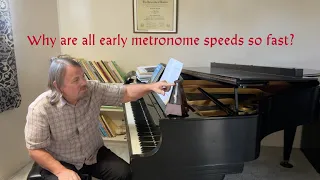 Explaining the Controversial Metronome Marks in Beethoven, Burgmüller, Schumann @AuthenticSound