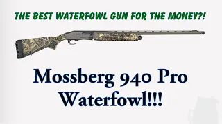 Mossberg 940 Pro Waterfowl Shotgun Unboxing & Review DO NOT BUY - Read comments for update