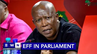 Malema admits 'level of deterioration' among EFF MPs