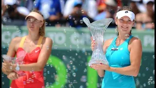 Sharapova vs Radwanska ● 2012 Miami Final Highlights