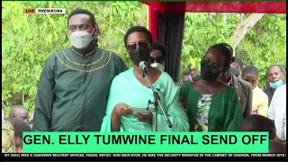 OFFICIAL SEND OFF of Gen. Elly Tumwine in KAZO district