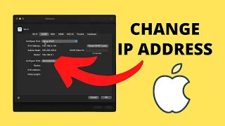 How to Change IP Address on Mac - Macbook Air / Pro, iMac