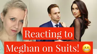 Reacting to Meghan Markle's Acting on Suits!! Watching the First Episode of Suits!