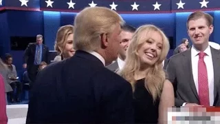 Trump's Daughter Dodges Kiss (VIDEO)