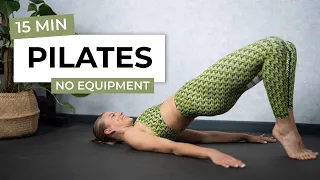 15 MIN PILATES WORKOUT - Pilates For Better Posture & A Healthy Spine