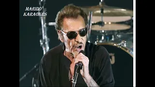 Karaoké Johnny Hallyday - Que  je t'aime version live Bercy 2013