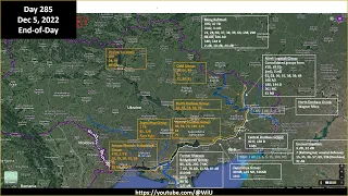 Ukraine: military situation with maps Dec 5, 2022