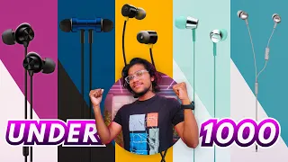 Top 5 Best Wired Earphones Under 1000rs in 2023 | Unbeatable Sound on a Budget | @techtrazze