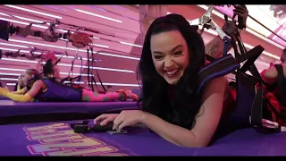 Katy Perry does the SlotZilla zipline Downtown Las Vegas. May 27, 2023
